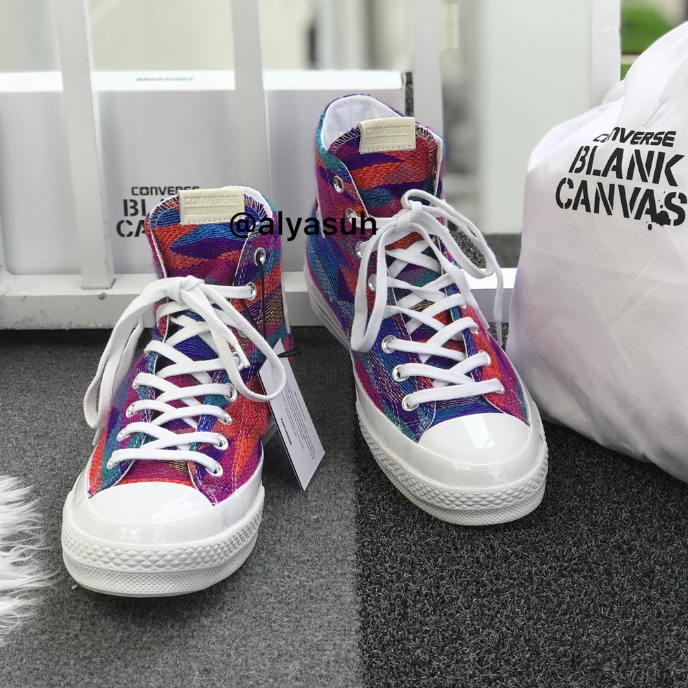 NWT Converse Ctas 70HI NY Geometric JCRD W AUTHENT - Picture 3 of 8